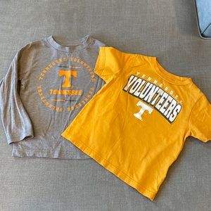 Pair of TN Vols Kids’ shirts